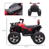 Rechargeable Kids ATV Ride-On Four-Wheeler With Music - Omega Lifestyles