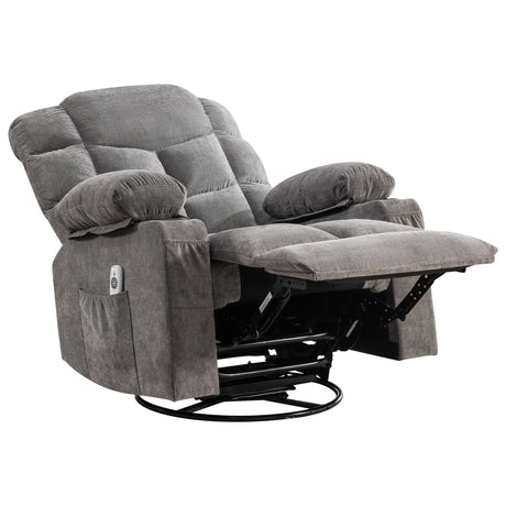 Oversized Soft Massage Recliner Chair With Heating - Omega Lifestyles