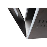 Commercial Grade Stainless Steel Pyramid Propane Patio Heater - Omega Lifestyles