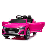 12V Licensed Audi SQ8 Kids Electric Ride-On Car - Omega Lifestyles