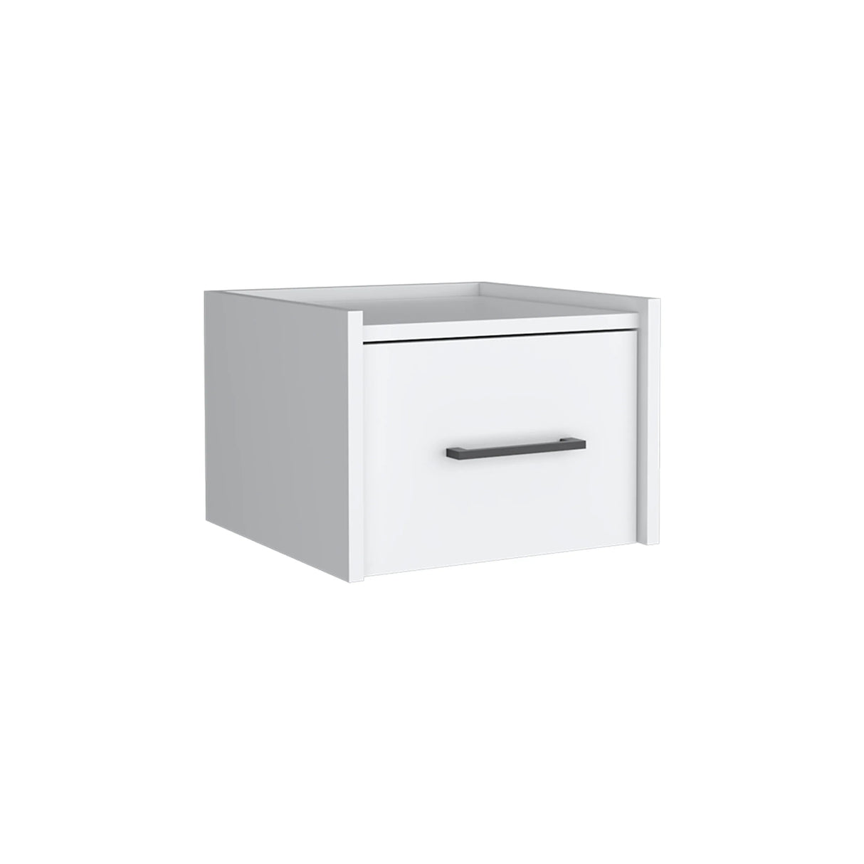 Floating Wall-Mounted Nightstand With Drawer Storage - Omega Lifestyles
