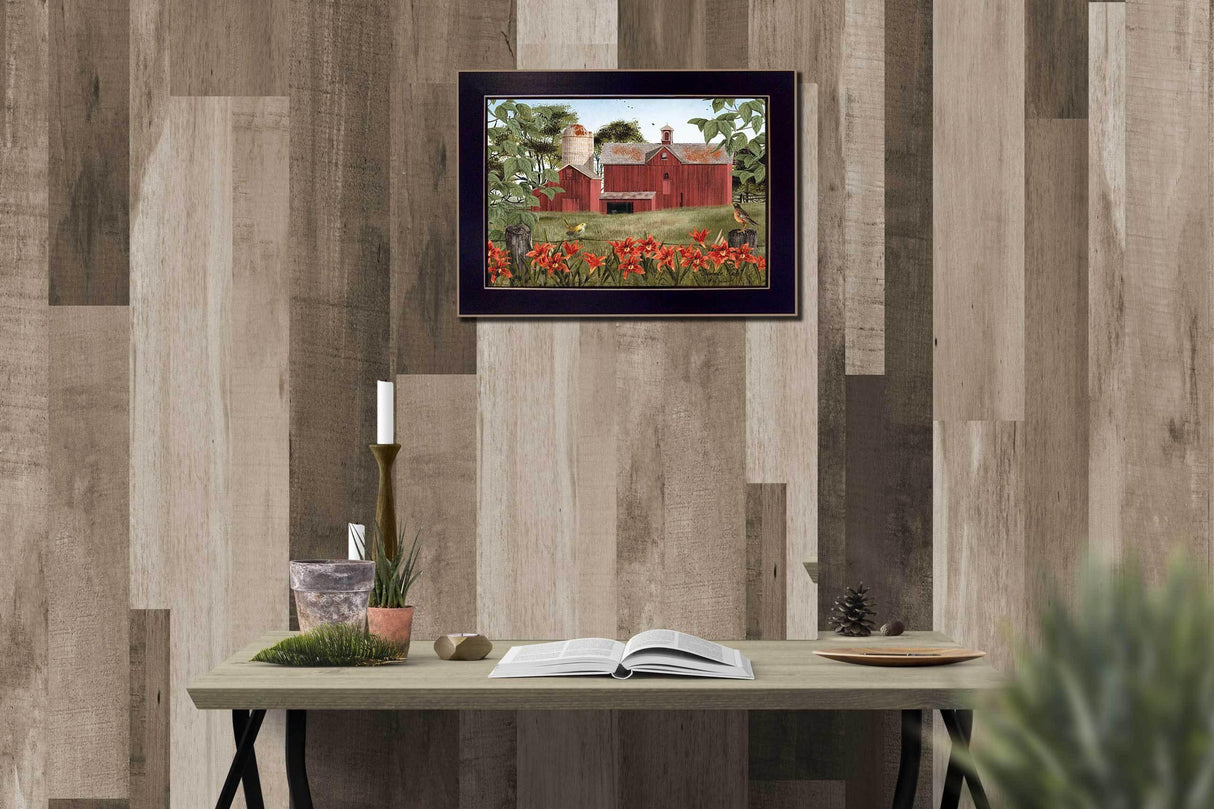 Multicolor Framed MDF Wall Art Poster - Omega Lifestyles