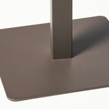 Outdoor 26-Inch Square PE Rattan Iron Frame Bar Table - Omega Lifestyles