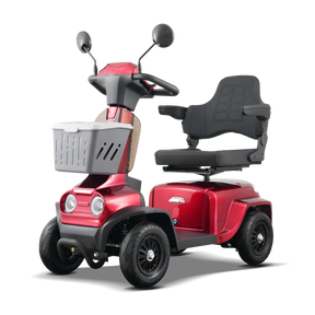 Heavy Duty 4 Wheel Mobility Scooter With Magnetic Brake - Omega Lifestyles