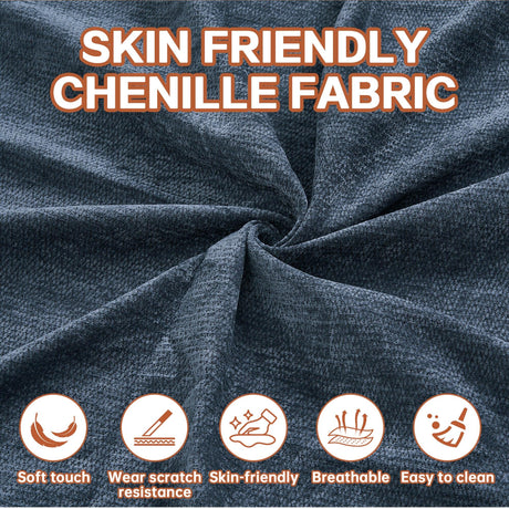 Modern Convertible Foam-Filled Sleeper Sofa Bed With Pillows - Omega Lifestyles