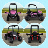 Battery Powered Pink Kids Electric Ride-On Car with Remote - Omega Lifestyles