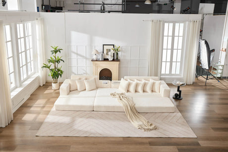 Convertible Corduroy Foldable Floor Sofa Bed - Omega Lifestyles