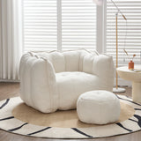 Soft Chenille Bean Bag Chair With High Resilient Foam - Omega Lifestyles