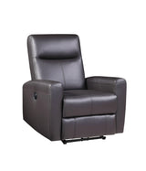Top Grain Leather Match Power Motion Recliner - Omega Lifestyles