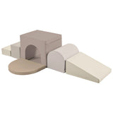 Colorful Soft Foam Climb and Crawl Playset for Toddlers - Omega Lifestyles