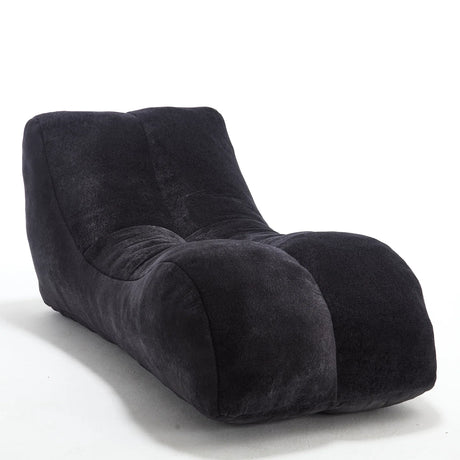 Creative Black Polyester Adult Bean Bag Chair Sofa - Omega Lifestyles