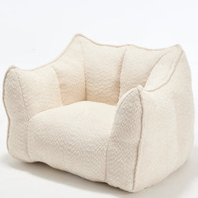 Chenille Bean Bag Chair With Resilient Foam - Omega Lifestyles