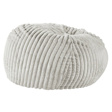 Memory Foam Plush Minky Grey Polyester Lounger 40-Inch - Omega Lifestyles