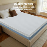 Medium 10-Inch Copper-Infused Foam King Mattress - Omega Lifestyles