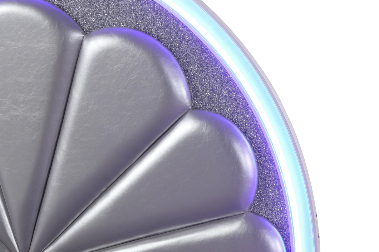 Queen Contemporary LED Wooden Bed Frame - Omega Lifestyles