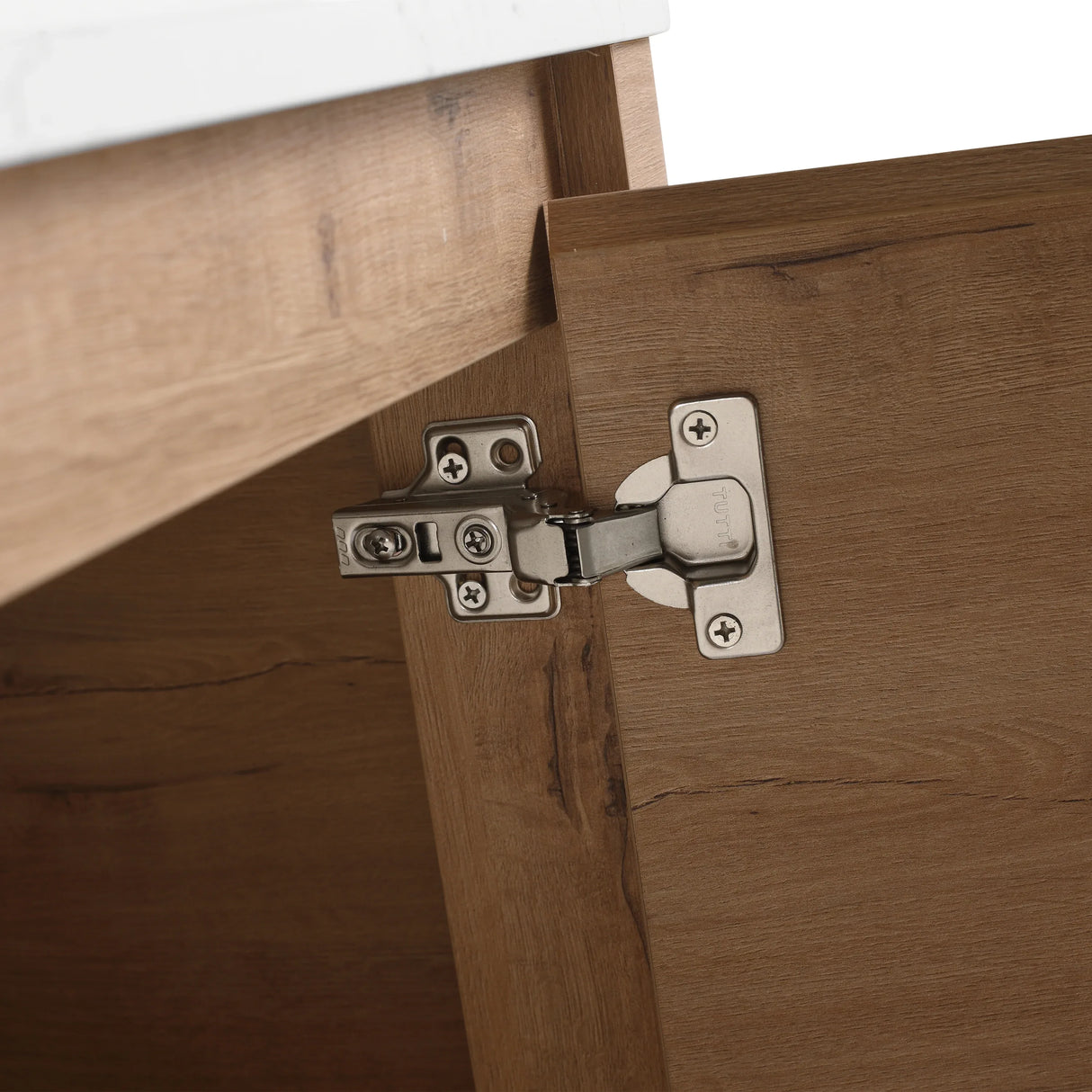 30-Inch Wall-Mounted Bathroom Vanity With Ceramic Sink - Omega Lifestyles