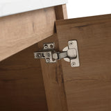 30-Inch Wall-Mounted Bathroom Vanity With Ceramic Sink - Omega Lifestyles