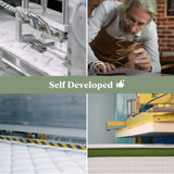 Medium 12-Inch Hybrid Gel Memory Foam Full Mattress - Omega Lifestyles