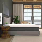 Medium 12-Inch Zoned Cooling Gel Memory Foam Split California King Mattress - Omega Lifestyles