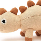 Peach Cotton Polyester Stuffed Dinosaur Soft Toy - Omega Lifestyles