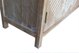 Vintage American Design Accent Corner Cabinet With Storage - Sleep Galleria