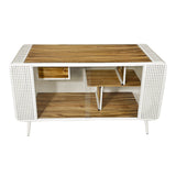 Spacious Fir Wood Iron Frame Tempered Glass Cat House - Sleep Galleria