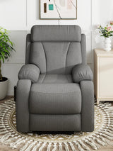 Power Lift Plush Snowflake Velvet Recliner Chair - Omega Lifestyles