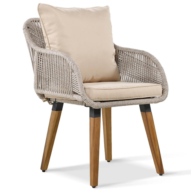 5-Piece Outdoor Patio Furniture Set With Cool Bar Table - Omega Lifestyles