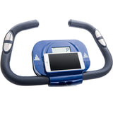 Folding Magnetic Resistance Exercise Bike With Arm Bands - Omega Lifestyles