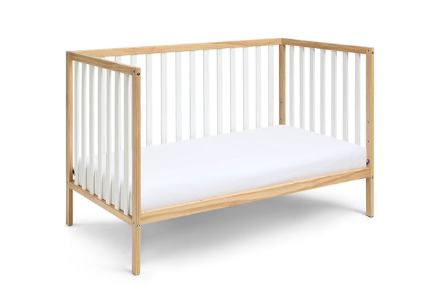 Deux Remi 3-in-1 Convertible Solid Wood Baby Crib - Omega Lifestyles