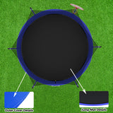 14FT Outdoor Kids Trampoline With Safety Enclosure Net - Omega Lifestyles