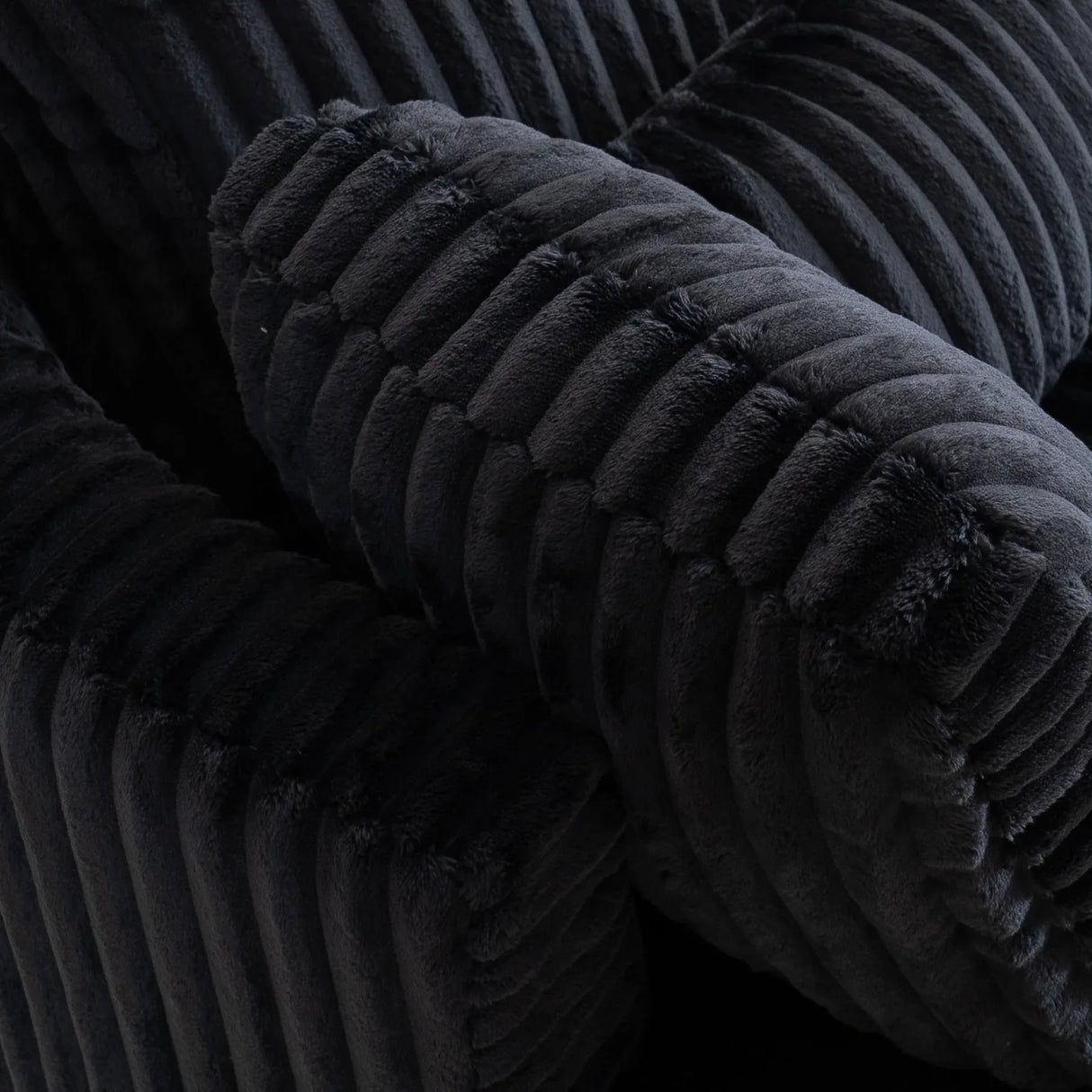 360-Degree Swivel Plush Corduroy Accent Chair With Pillows - Omega Lifestyles