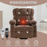 Power Electric Soft Massage Lift Lounge Chair With Heating - Omega Lifestyles