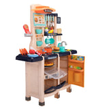 Kids Large Pretend Play Kitchen Set With Lights Sounds - Omega Lifestyles