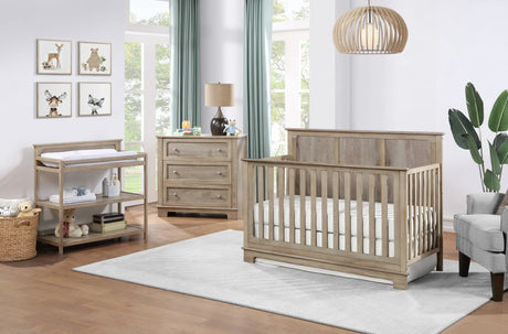Grayson 4-in-1 Convertible Solid Wood Crib - Omega Lifestyles