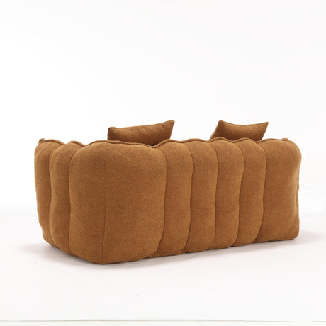 Chenille High Resilience Foam Cozy Bean Bag Chair - Omega Lifestyles