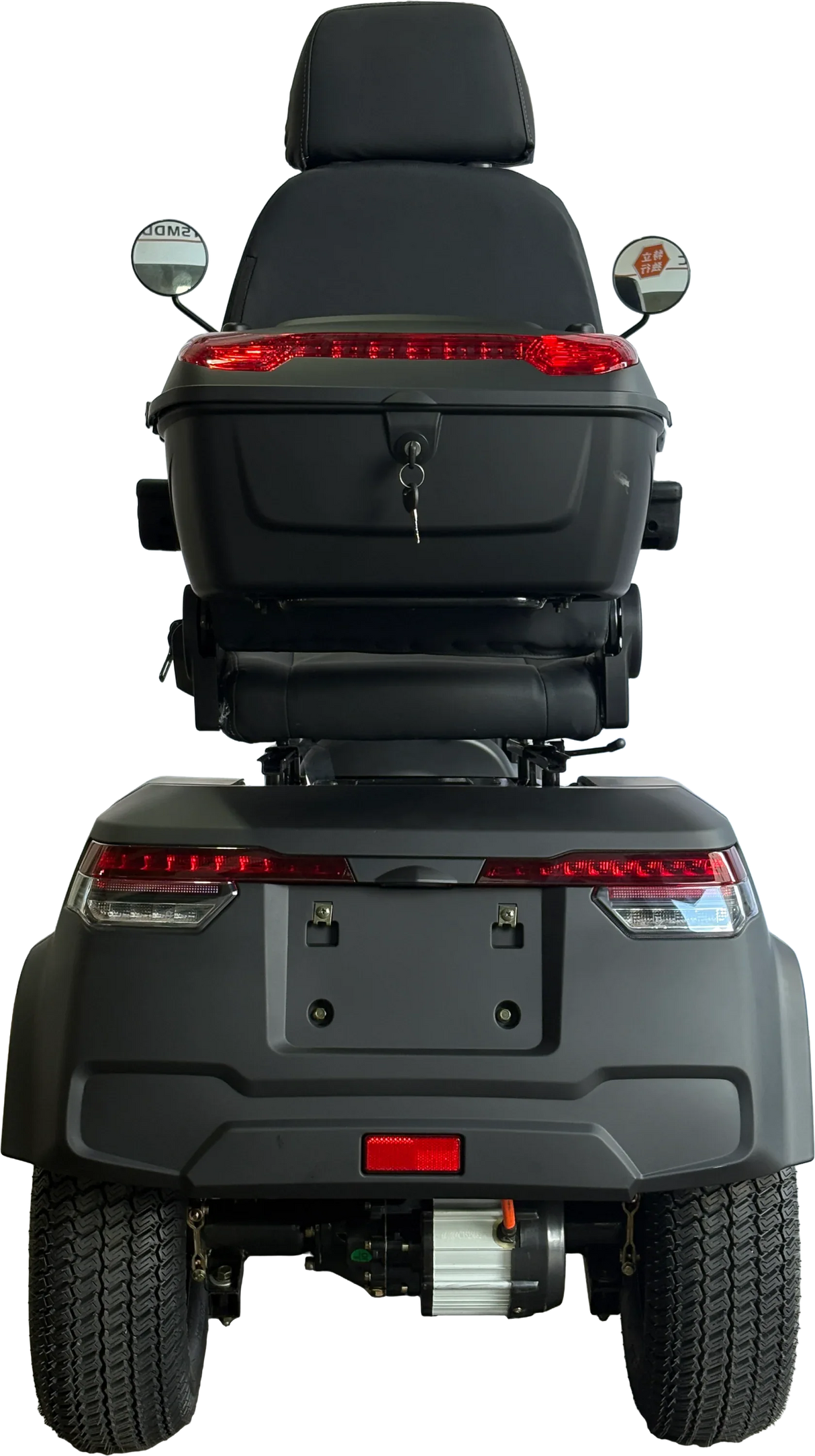 Heavy Duty 4 Wheel Mobility Scooter With Dual Brakes - Omega Lifestyles