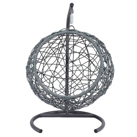 Indoor Hanging Cat Hammock Bed With Stand And Cushion - Sleep Galleria