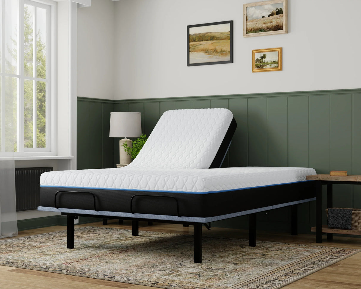 Soft 14-Inch Plush Copper Lux Phase Change Cooling Split Top King Mattress - Omega Lifestyles