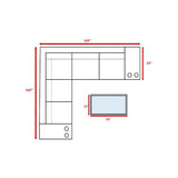 8-Piece Fully Assembled Outdoor Wicker Sectional Set With Cushions - Omega Lifestyles