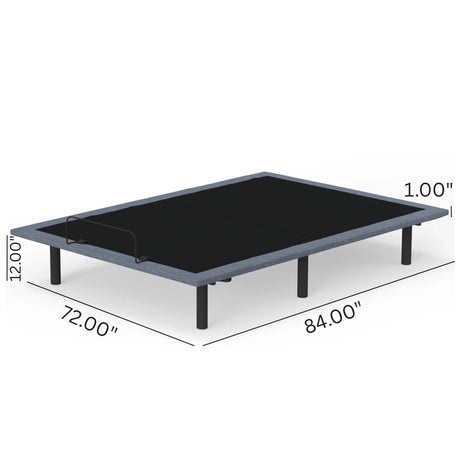 California King Adjustable Bed Base With Head Foot Articulation - Omega Lifestyles