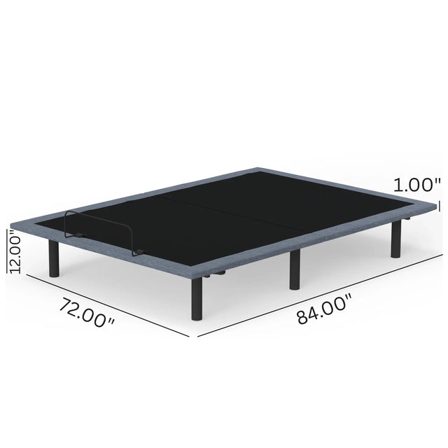 California King Adjustable Bed Base With Head Foot Articulation - Omega Lifestyles
