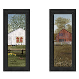 Multicolor MDF Framed Wall Art Farmhouse Decor - Omega Lifestyles