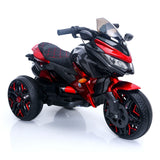 12V Kids Ride-On Motorcycle With PU Seat And Training Wheels - Omega Lifestyles