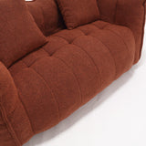 Cozy Chenille Bean Bag Chair With Foam Core - Omega Lifestyles