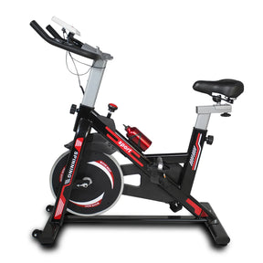 Indoor Exercise Bike Steel Frame With Adjustable Seat - Omega Lifestyles