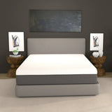 Medium 12-Inch Zoned Cooling Gel Memory Foam Split California King Mattress - Omega Lifestyles