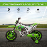 12V Battery-Powered Kids Electric Ride-On Motorcycle Toy - Omega Lifestyles
