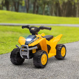 CAT Licensed 6V Electric Ride-On Kids ATV With Horn - Omega Lifestyles