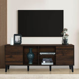 Mid Century Retro Particle Board TV Stand Console - Omega Lifestyles